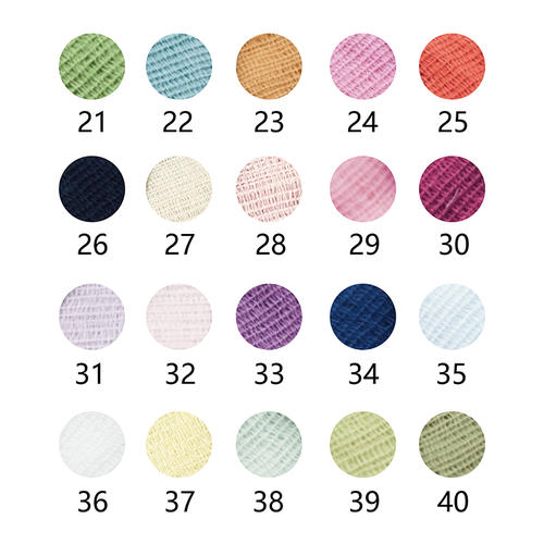 今治織上_宮崎今治 有機棉輕量抗UV 70g圍巾(47色)